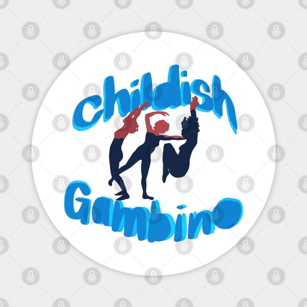 Childish Gambino Magnet by Freddis Fine Designs